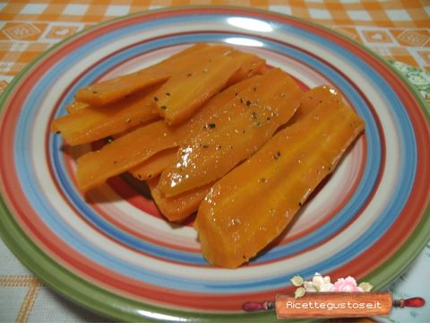 carote al sale friggitrice ad aria