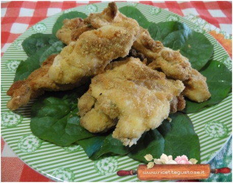 pollo pnato e fritto in friggitrice ad aria