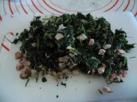 polpette cicoria pancetta e caciotta immagine 1a