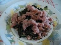 polpette cicoria pancetta e caciotta immagine 2