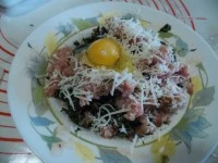 polpette cicoria pancetta e caciotta immagine 4