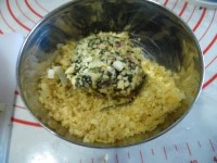 polpette cicoria salame e caciotta immagine 5