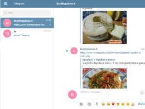ricette telegram