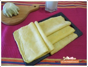 crepes alla zucca con latte di riso ricetta