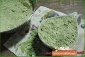 farina di ceci verdi - green chana ricetta
