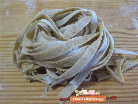 fettuccine pappardelle funghi porcini