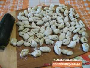 gnocchi di patate e zucchine