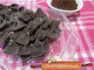 pasta all'uovo al cacao