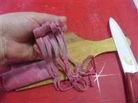 pasta all'uovo con rape rosse 5 