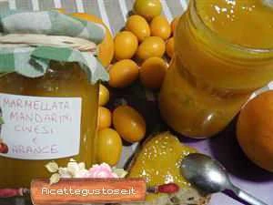 marmellata mandarini cinesi e arance ricetta