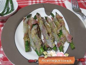 asparagi gratinati allo speck