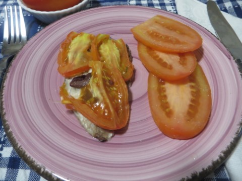 salpa al pomodoro microonde