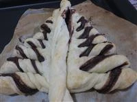 7 foto albero di natale pasta sfoglia e nutella