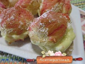 bignè all'acqua di cocco ricetta