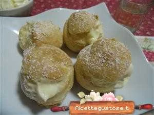 bignè allo spumante ricetta