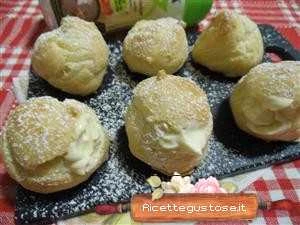 bignè light crema pasticcera alla steva ricetta