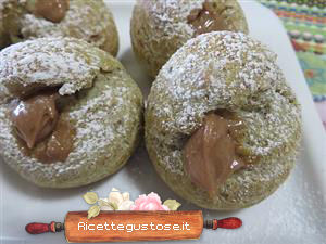 ricetta bigne roveja nutela mascarpone