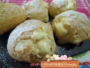 bigne di san giuseppe al forno