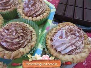 cestini cioccolato e mascarpone ricetta