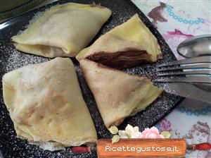 crepes cioccolato e farro soffiato