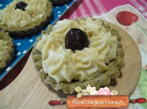 crostatine viciole cioccolato bianco