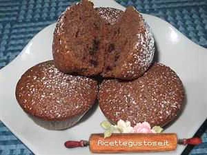 muffin al cacao ricetta
