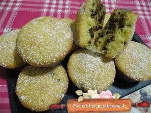 muffin con gocce di cioccolato ricetta