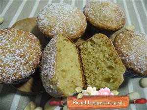 muffin mandorle e sciroppo di agave