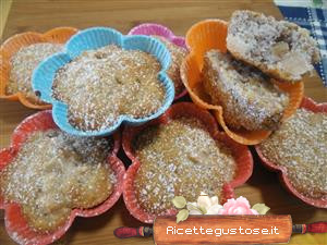 muffin mele cotogne noci cocco