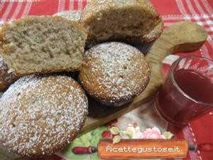 Muffin al succo di melagrana