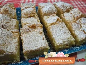 quadrotti al cioccolato bianco