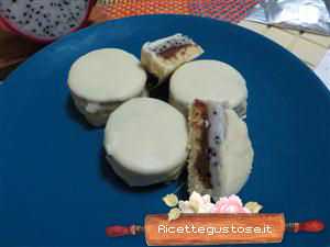 Pasticcini alla pitaya nutella e cioccolato