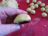 Pesche dolci al caffe con panna nutella 4