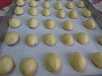 Pesche dolci al caffe con panna nutella 5