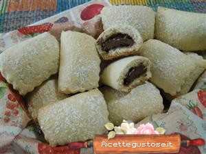 Ravioli ricotta e nutella