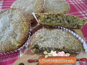 tortine mele e cocco facili