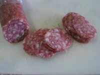 pizza bianca farcita cavolo salame e caciotta immagine 6