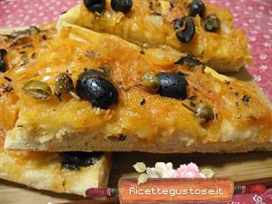 focaccia cipolle ricetta