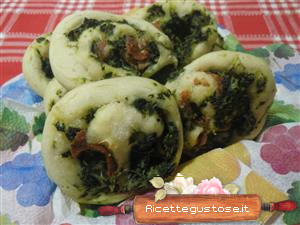 girelle pizza salame cicoria
