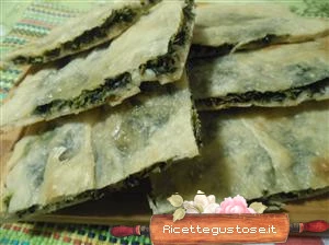 ricetta pizza alla cicoria