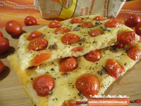 pizza alla farina gialla