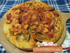 pizza alla pescatora ricetta