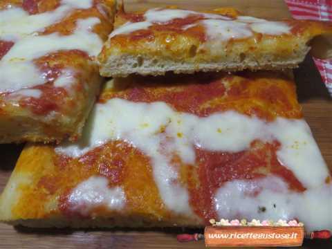 pizza margherita alla birra