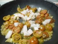 calamarata branzino e pomodori verdi immagine 3