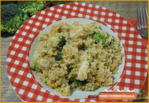 cous cous sarago e broccolo baresano