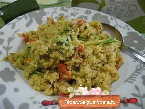 cous cous zucchine e fasolari