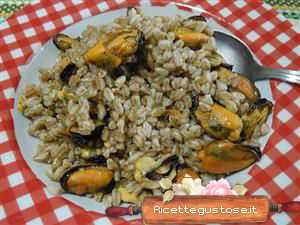 farro e cozze