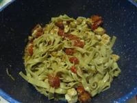 fettuccine lenticchie e storione immagine 5