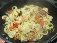 fettuccine vongole e mazzancolle immagine 7