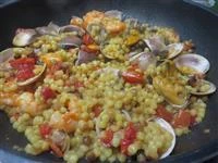 fregola sarda scoglio e zafferano immagine 5